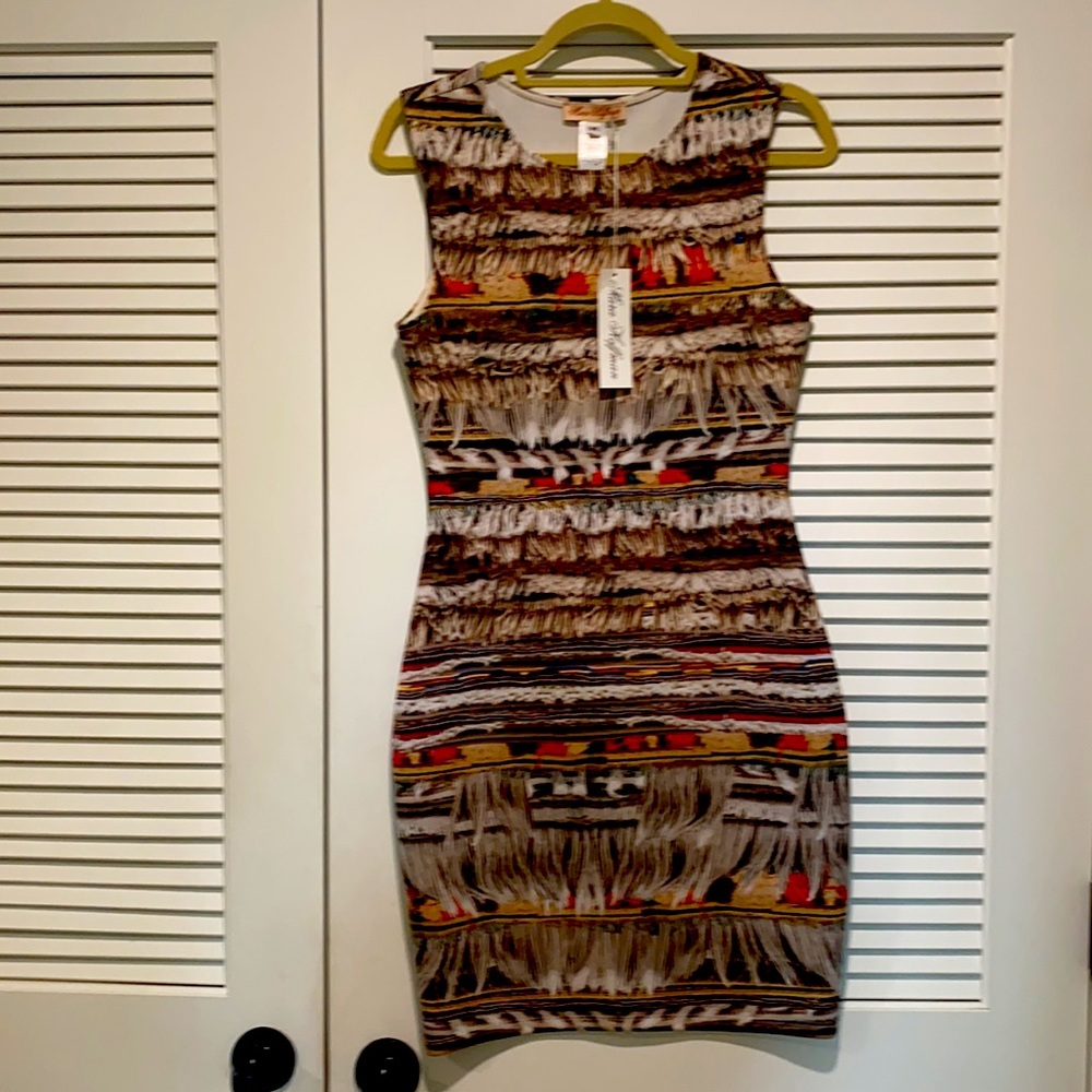 Mara Hoffman Neoprene Fringe Dress - Picture 4 of 8